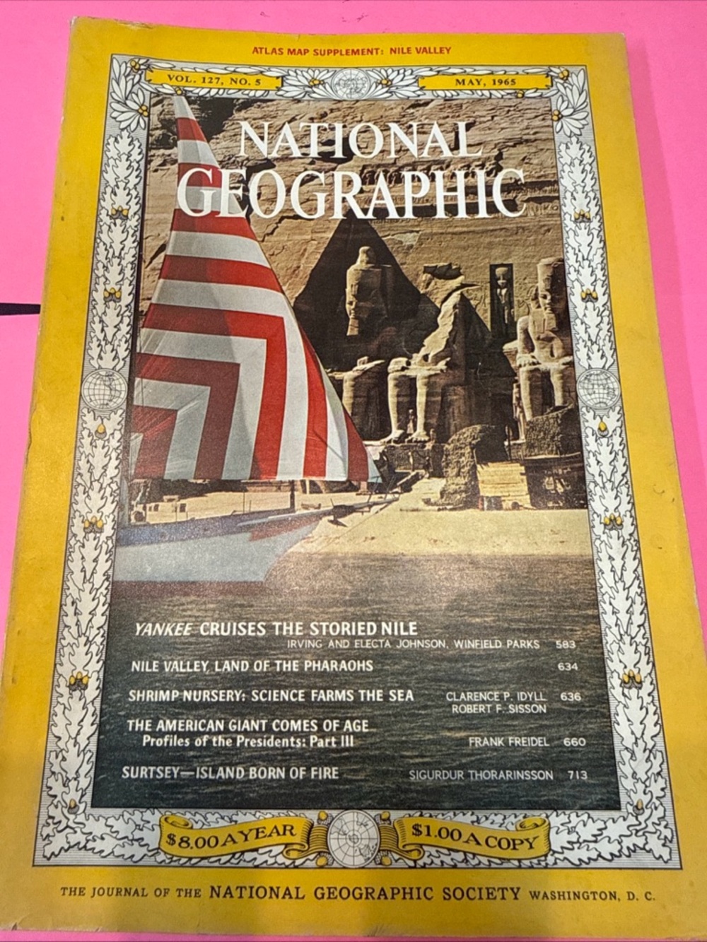 national geographic magazine May 1965 Vol 127 No 5
